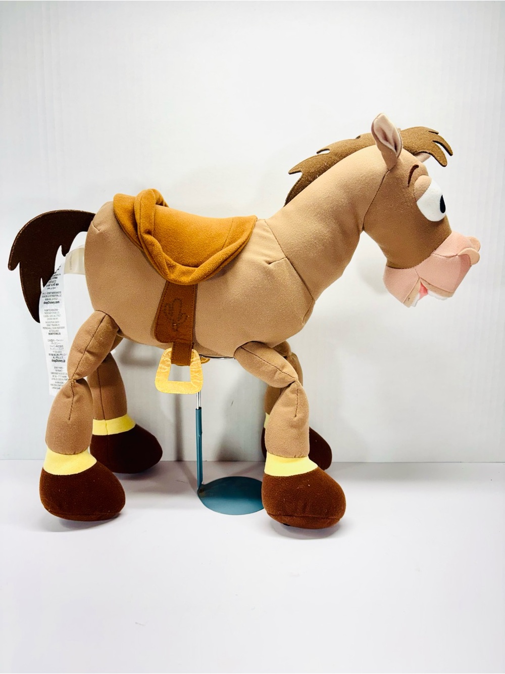 Disney Pixar Toy Story Cute Horse Bullseye Plush Toy 13.5" H x 16" L Brown